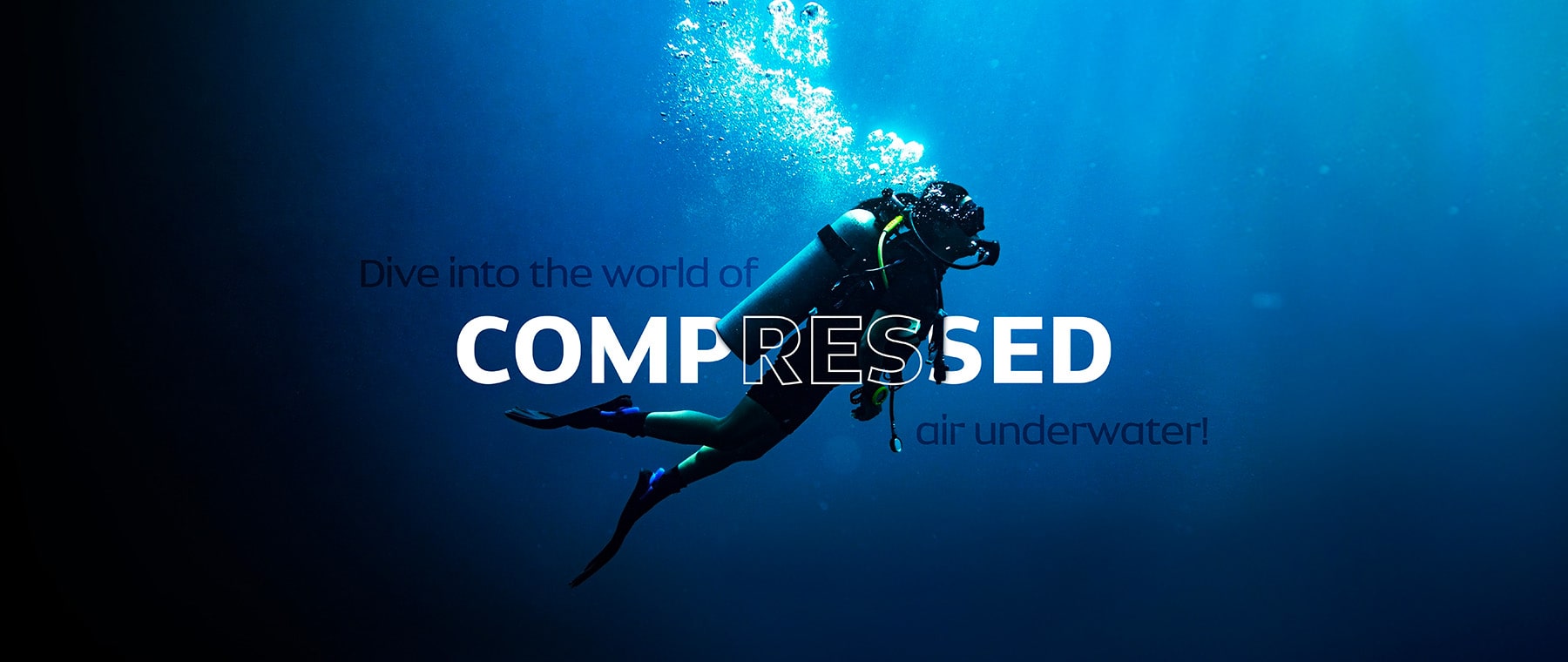 Dive into the world of compressed air underwater!