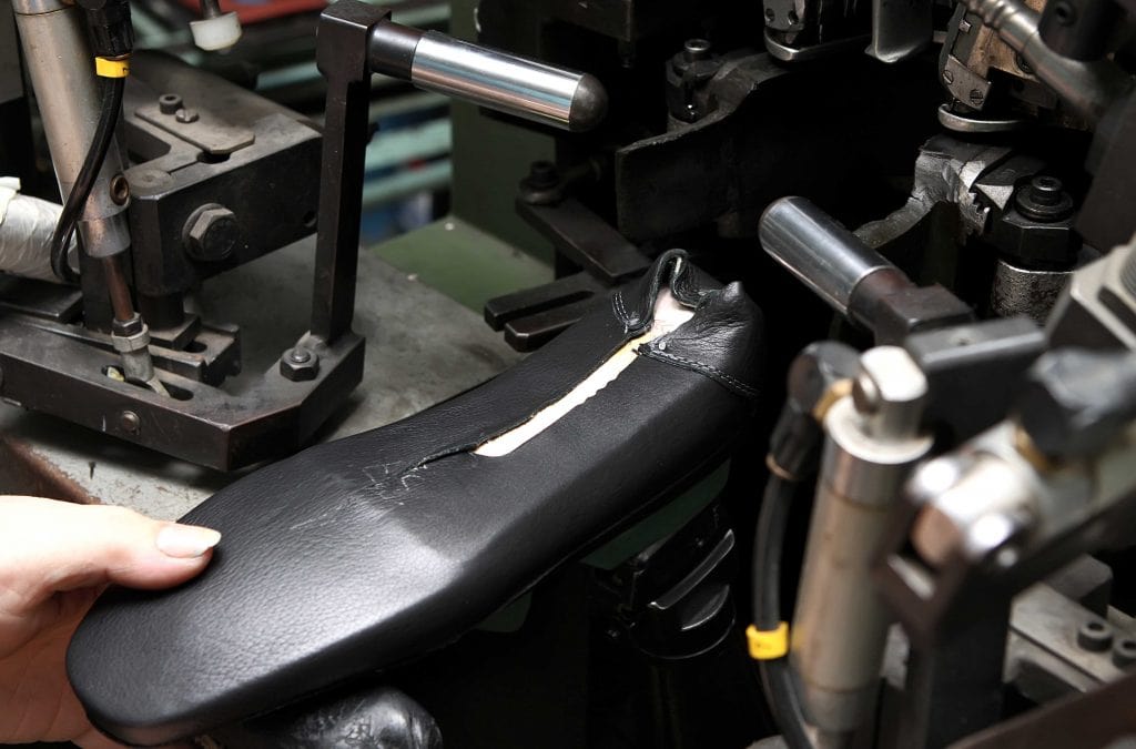Seat lasting is a crucial step in shoe making that gives the ‘upper’ its shape
