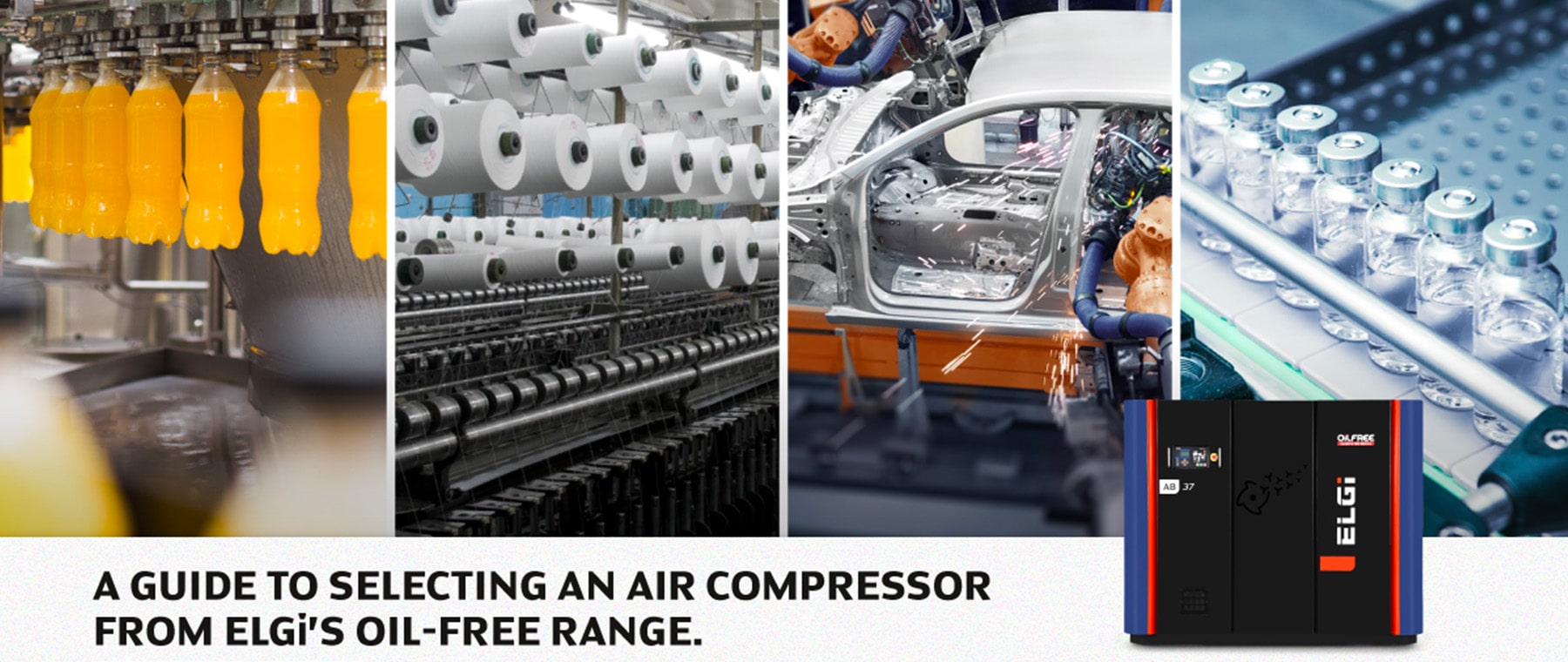 Frequently asked questions while selecting an oil-free air compressor